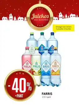 Bunnpris FARRIS tilbud