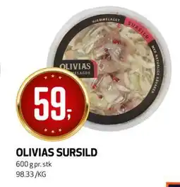 Bunnpris OLIVIAS SURSILD tilbud