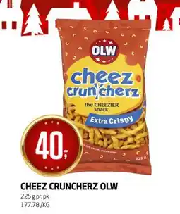 Bunnpris CHEEZ CRUNCHERZ OLW tilbud