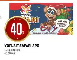 Bunnpris YOPLAIT SAFARI APE tilbud