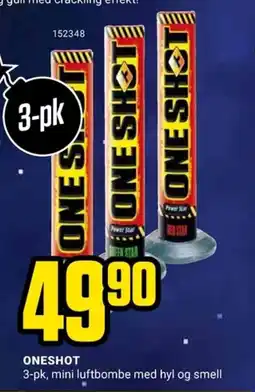 Europris Oneshot tilbud