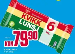 Europris Kvikk lunsj tilbud