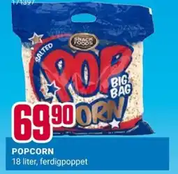 Europris Popcorn tilbud