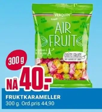 Europris Fruktkarameller tilbud