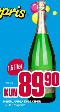 Europris Herrljunga Eple cider tilbud
