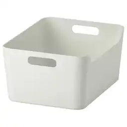 IKEA Uppdatera Kasse, hvit, 34x24 cm tilbud