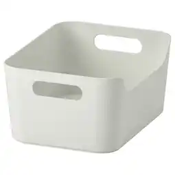 IKEA Uppdatera Kasse, hvit, 24x17 cm tilbud