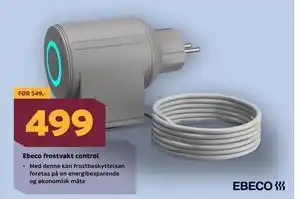 Megaflis Ebeco frostvakt control tilbud