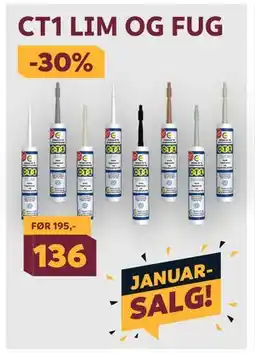 Megaflis CT1 LIM OG FUG tilbud