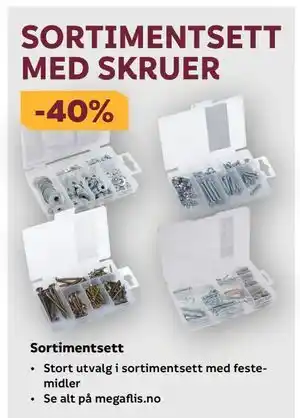Megaflis Sortimentsett tilbud