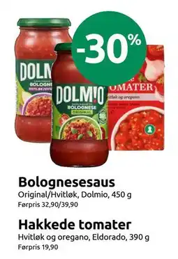 Joker Hakkede tomater tilbud