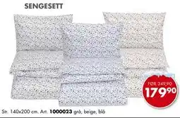 Sparkjøp SENGESETT tilbud