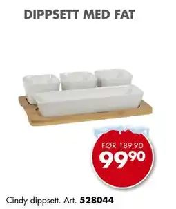 Sparkjøp DIPPSETT MED FAT tilbud