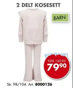 Sparkjøp 2 DELT KOSESETT tilbud