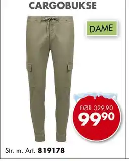 Sparkjøp CARGOBUKSE tilbud