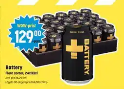 Eurocash Battery tilbud