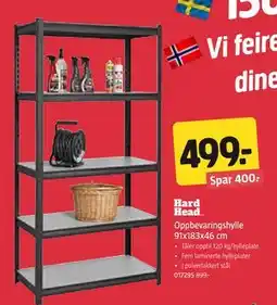 Jula Oppbevaringshylle 91x183x46 cm tilbud