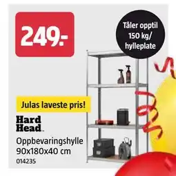 Jula Oppbevaringshylle 90x180x40 cm tilbud