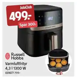 Jula Varmluftfrityr 4,3 l 1300 W, Medlemspris tilbud