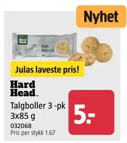 Jula Talgboller 3 -pk 3x85 g tilbud