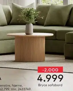 Skeidar Bryce sofabord tilbud