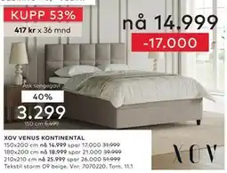 Skeidar Ask sengegavl tilbud