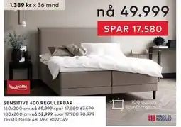 Skeidar SENSITIVE 400 REGULERBAR tilbud