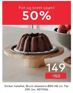 Skeidar Ember kakefat tilbud