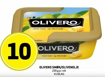 Bunnpris Olivero smør/olivenolje tilbud