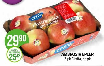 Kiwi Ambrosia epler tilbud