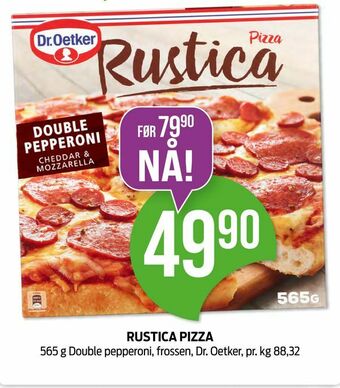 Kiwi Rustica pizza tilbud