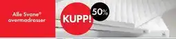 Fagmøbler Alle Svane overmadrasser tilbud