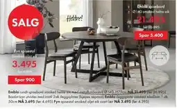 Fagmøbler Fyn spisestol Smoked oljet eik tilbud