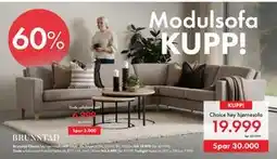 Fagmøbler Tinde sofabordsett tilbud