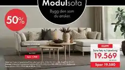 Fagmøbler Karmøy sofabord sett tilbud