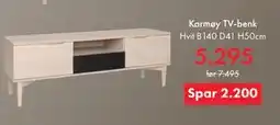 Fagmøbler Karmøy TV-benk tilbud
