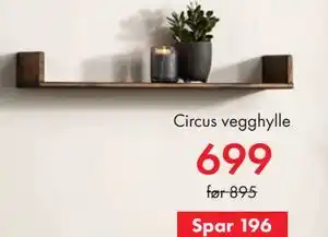 Circus vegghylle