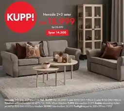 Fagmøbler Nevada tilbud