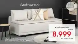 Fagmøbler Aksel sovesofa tilbud