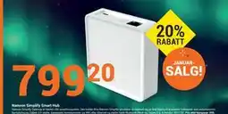 Elektroimportøren Namron Simplify Smart Hub tilbud