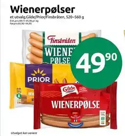 Joker Wienerpølser tilbud