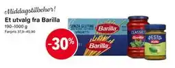 Nærbutikken Et utvalg fra Barilla tilbud