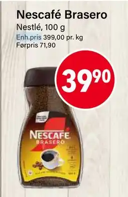Nærbutikken Nescafé Brasero tilbud