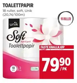 Meny TOALETTPAPIR tilbud