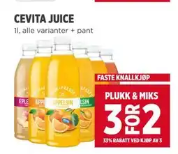 Meny CEVITA JUICE tilbud