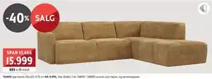 TAMPA hjørnesofa