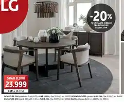 Bohus SIGNATURE 1200 spisebord Ø 140 tilbud