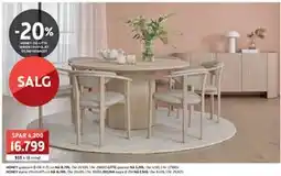 Bohus HONEY spisebord tilbud