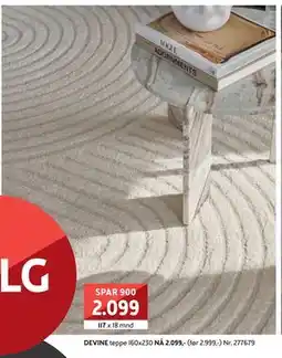 Bohus DEVINE teppe tilbud