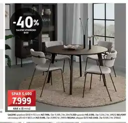 Bohus 40% SAGENE SPISEBORD Ø130 tilbud